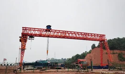 如何計算起重龍門吊到路面具體相對高度？